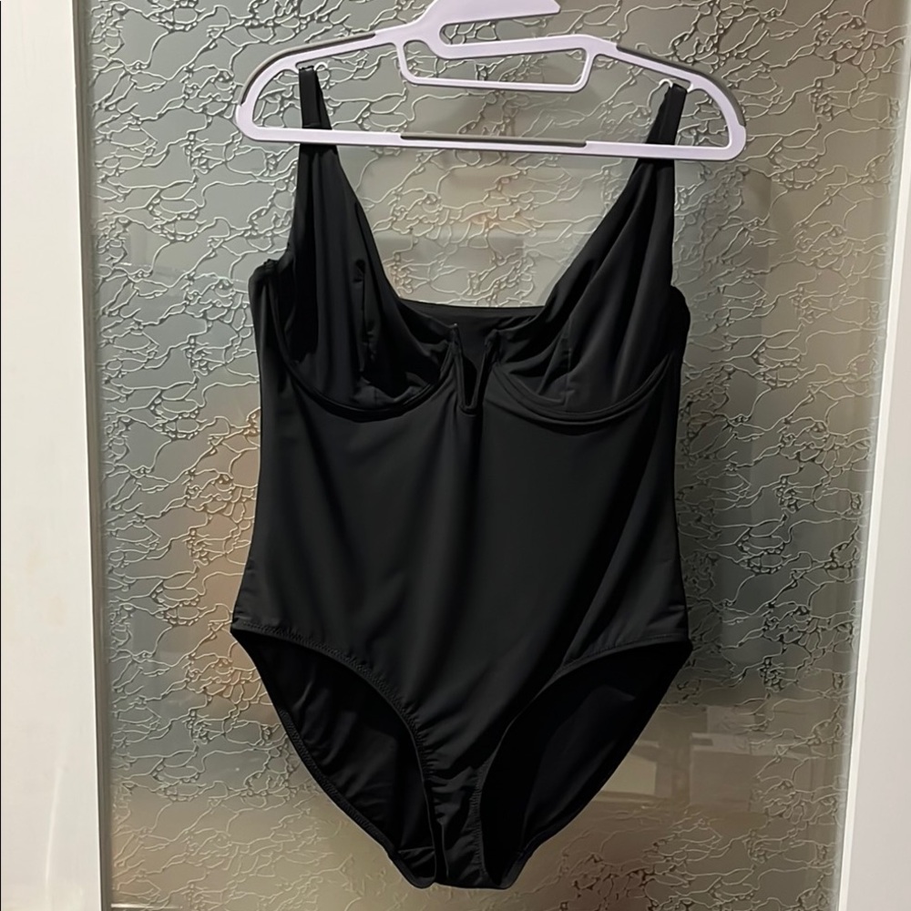 Pinsy Black One-Piece Swimsuit